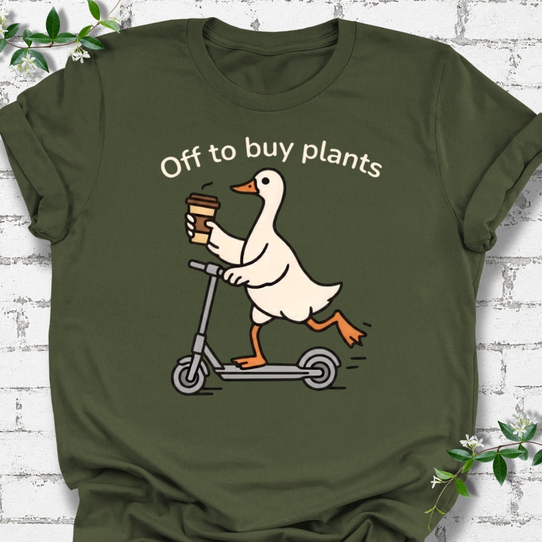 Off To Buy Plants Goose Lightweight Tee