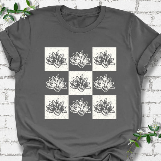 Succulent Checkerboard Lightweight Tee