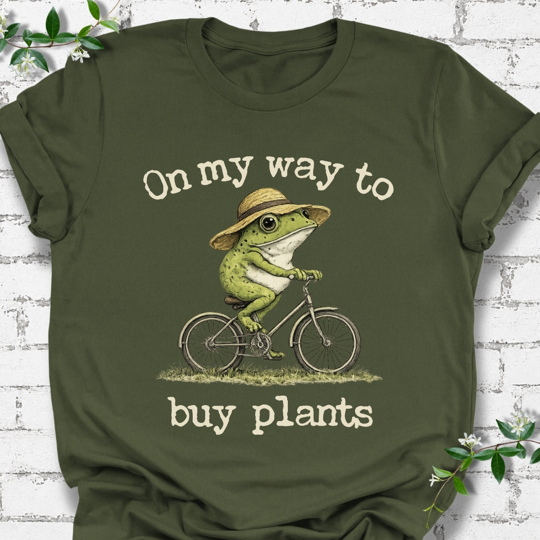 On My Way To Buy Plants Lightweight Tee