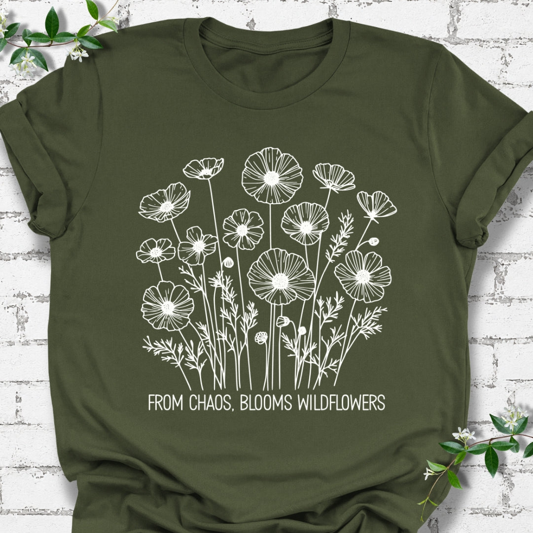 From Chaos, Blooms Wildflowers Lightweight Tee