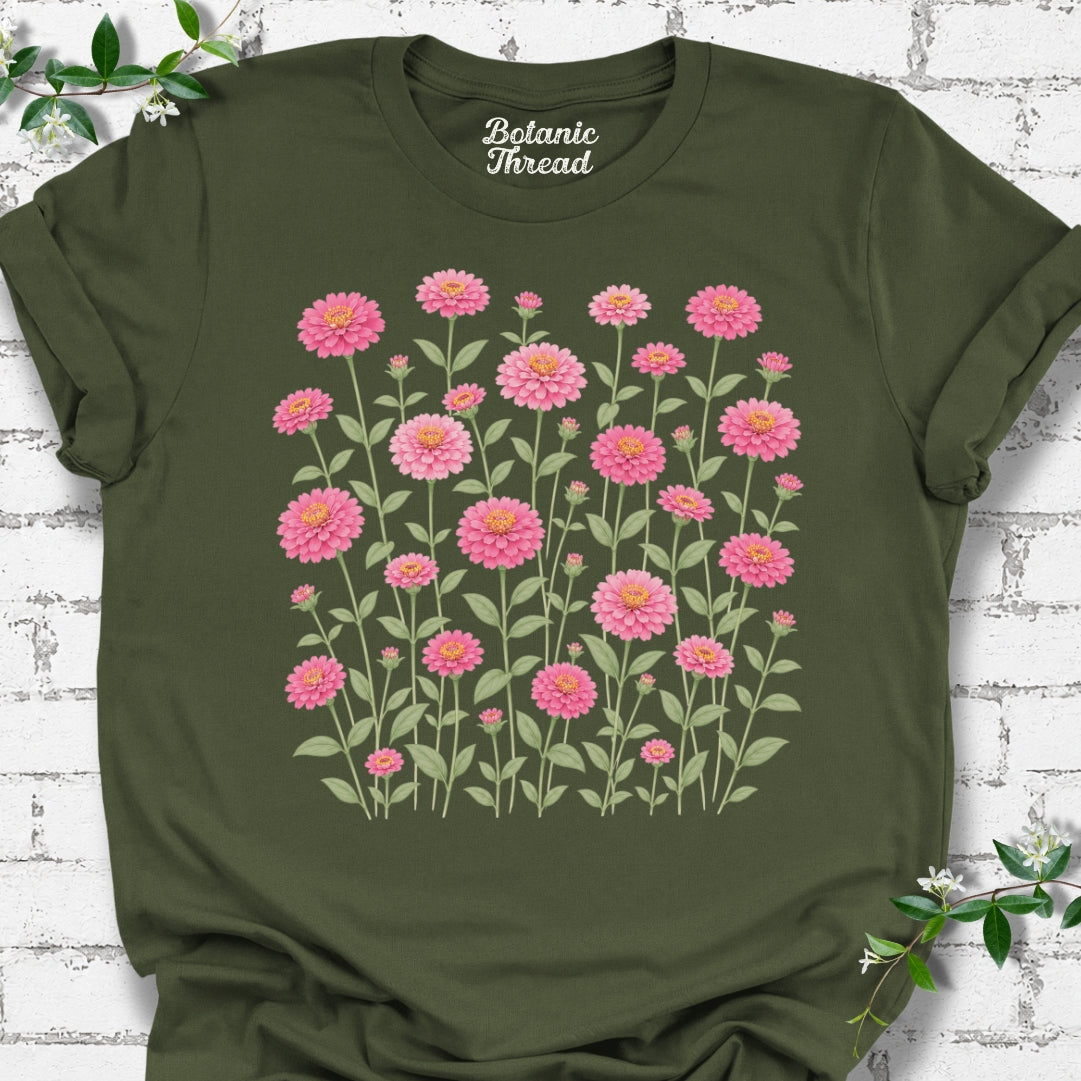 Zinnia Cottagecore T-Shirt