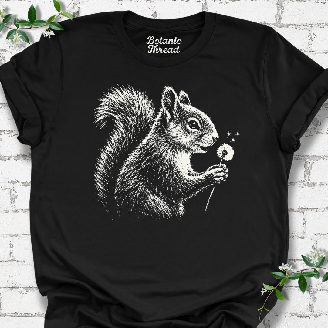 Squirrel Wishing Lightweight Tee