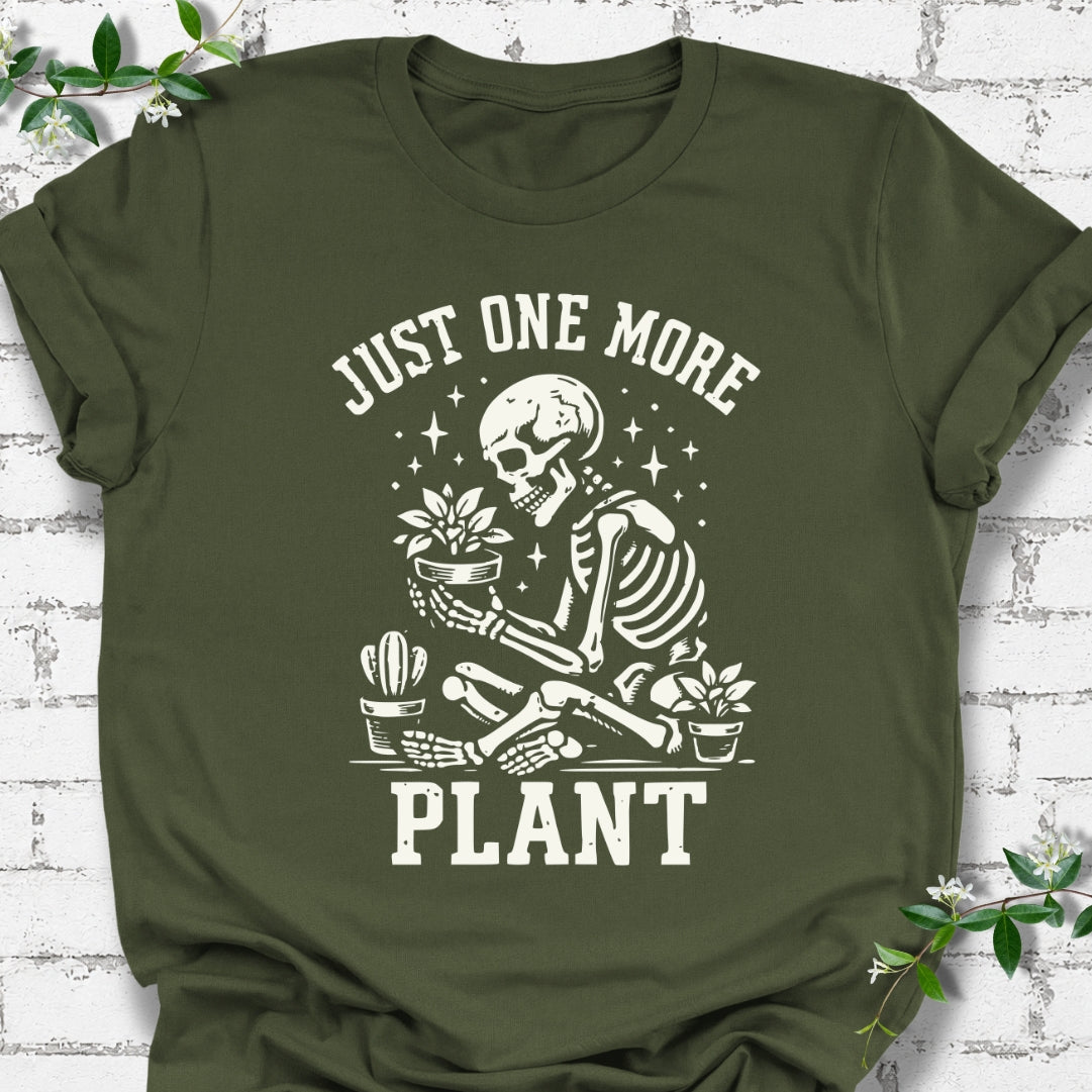 Just One More Plant Skeleton Lightweight Tee