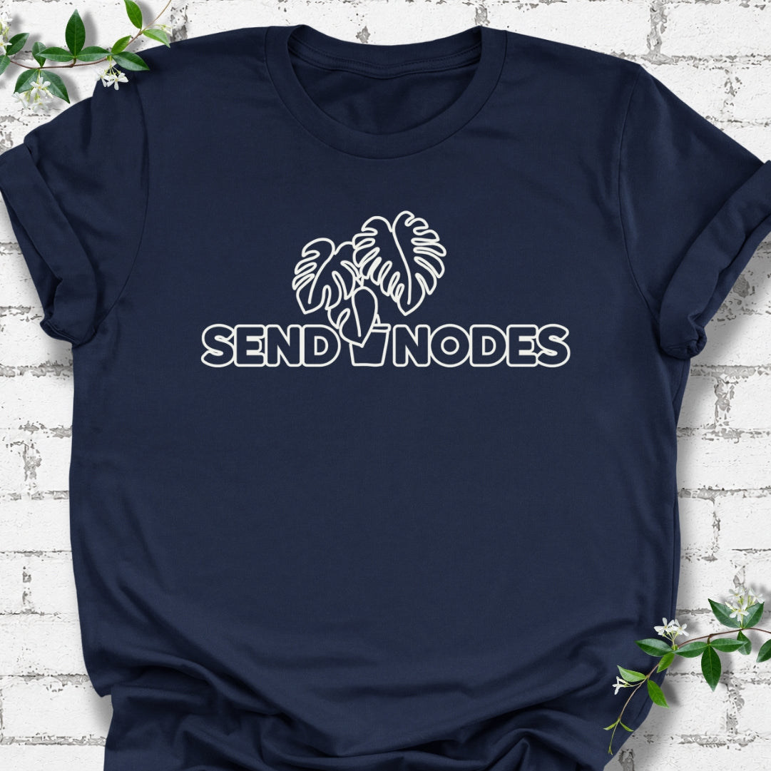 Send Nodes Monstera Lightweight Tee