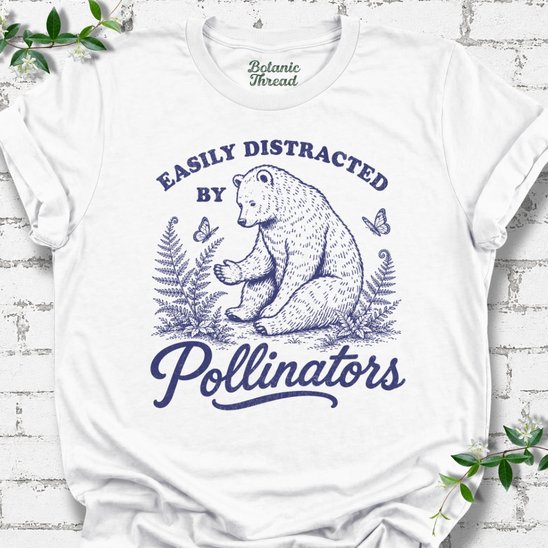 Easily Distracted By Pollinators Lightweight Tee