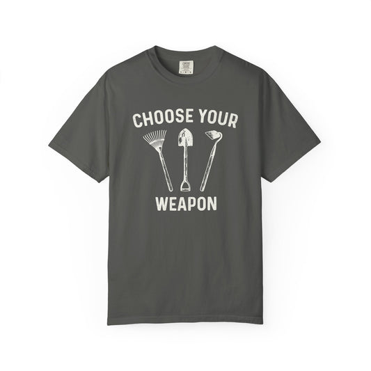 Choose Your Weapon #2 Comfort Colors® Heavyweight T-shirt