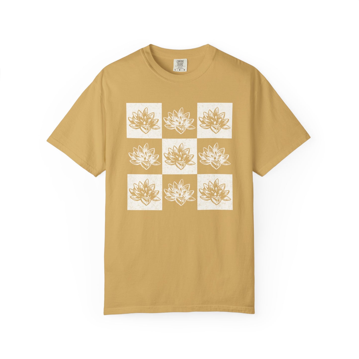 Succulent Checkerboard Comfort Colors® Heavyweight T-shirt