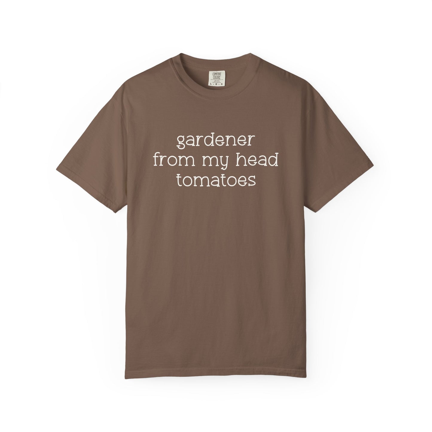Gardener From My Head Tomatoes Comfort Colors® Heavyweight T-shirt