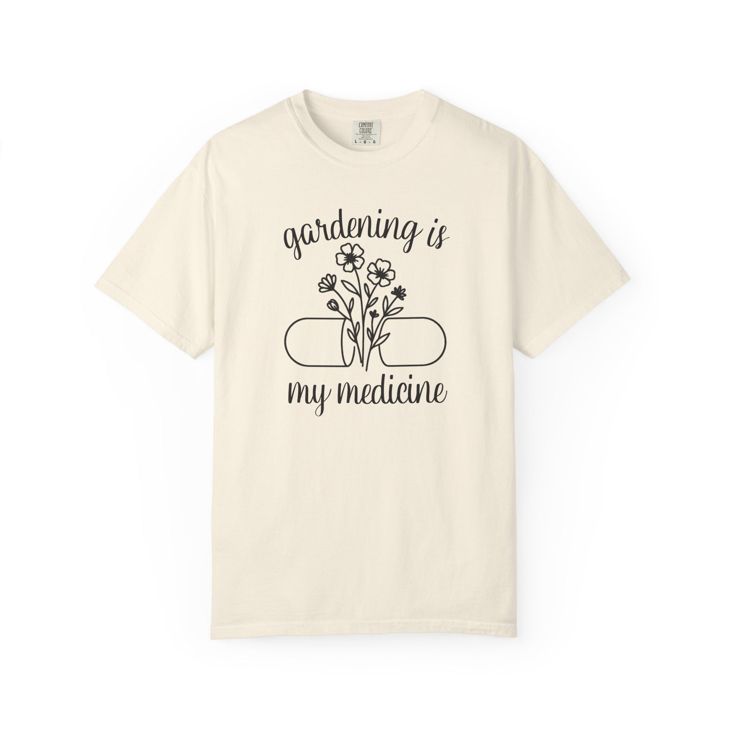 Gardening Is My Medicine Comfort Colors® Heavyweight T-shirt