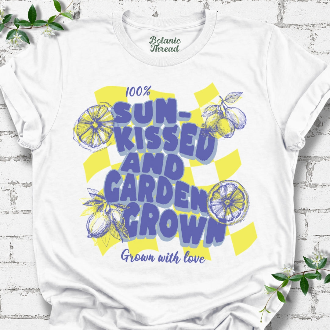 Sun-Kissed And Garden Grown Lemons Lightweight Tee