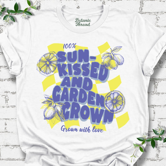 Sun-Kissed And Garden Grown Lemons Lightweight Tee