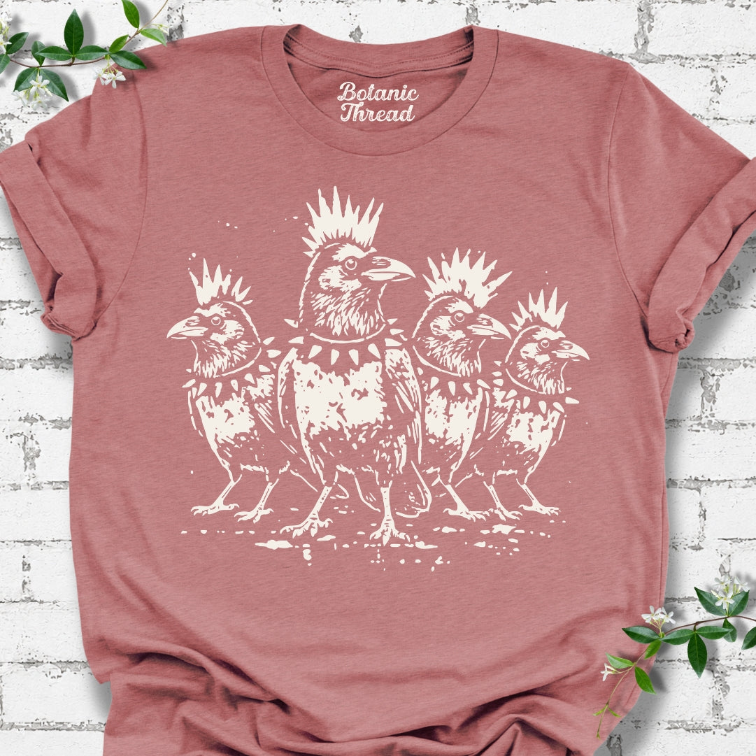 Punk Rock Crows Lightweight Tee
