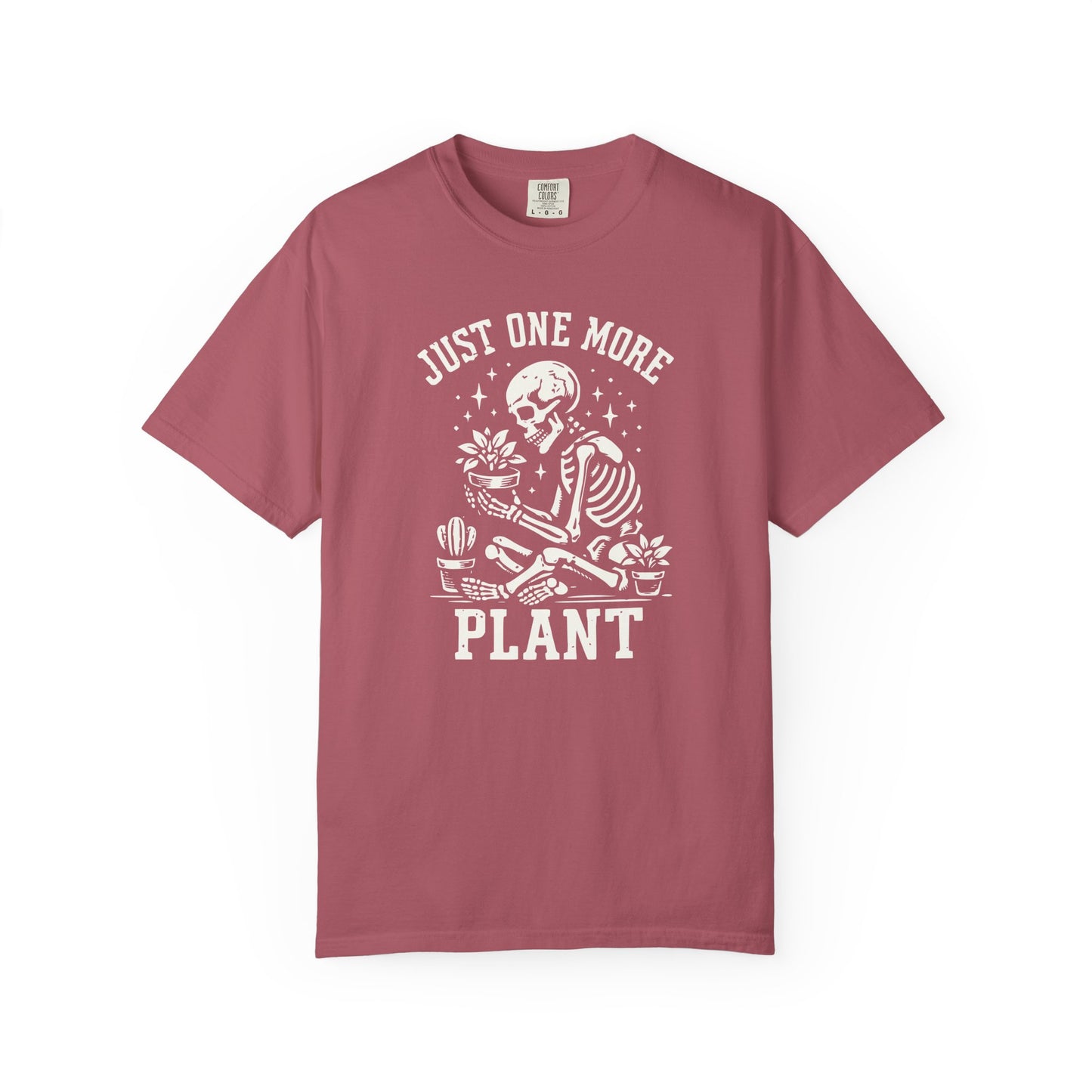 Just One More Plant Skeleton Comfort Colors® Heavyweight T-shirt