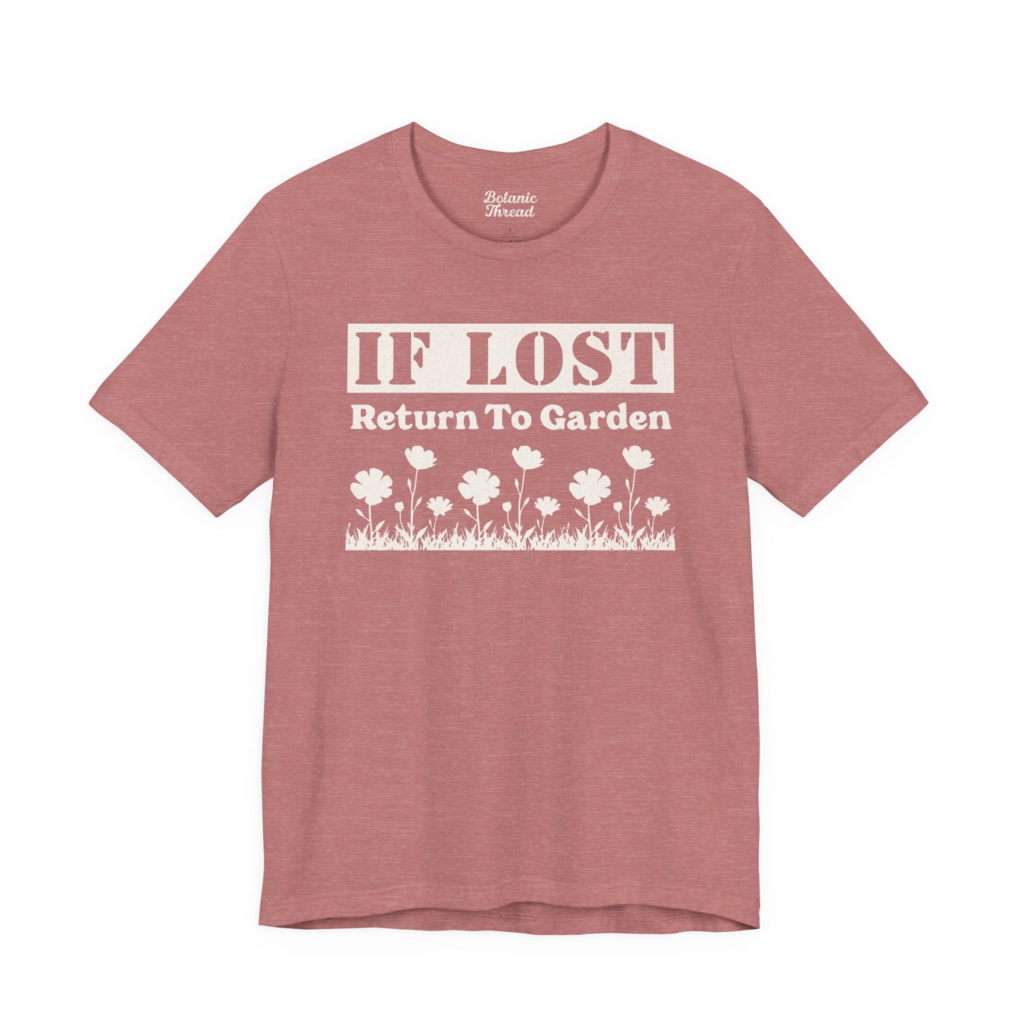 IF LOST Return To Garden Lightweight Tee