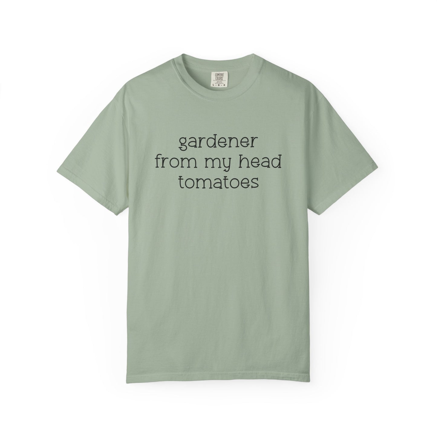 Gardener From My Head Tomatoes Comfort Colors® Heavyweight T-shirt