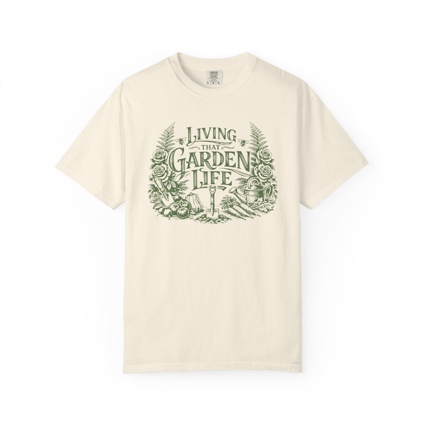 Living That Garden Life Comfort Colors® Heavyweight T-shirt