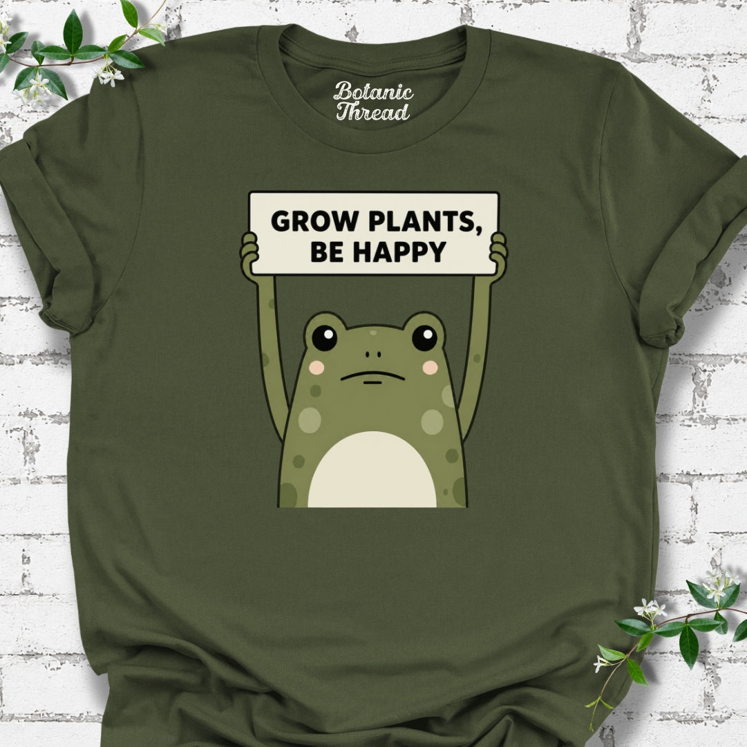 Grow Plants, Be Happy Lightweight Tee