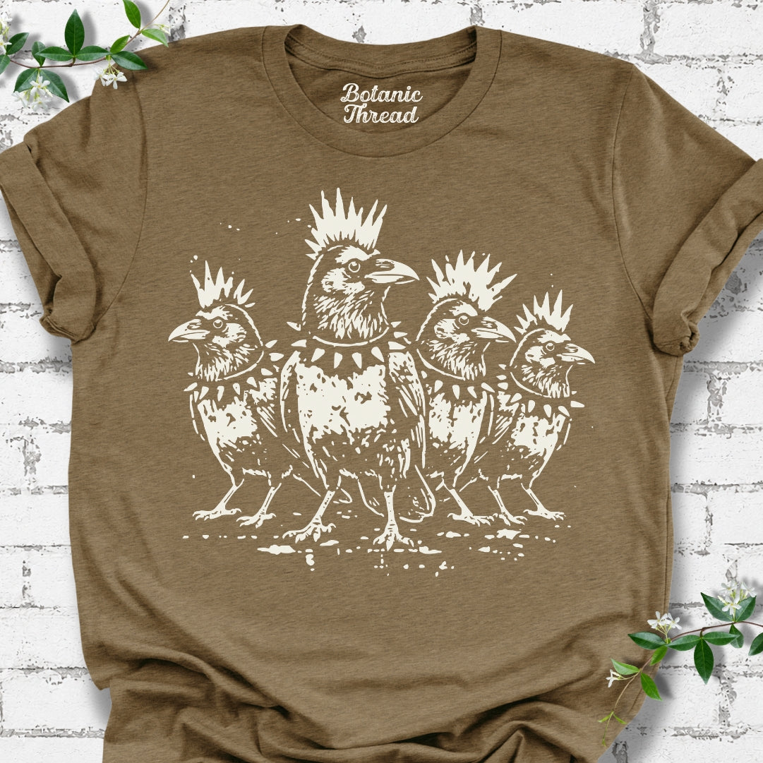 Punk Rock Crows Lightweight Tee