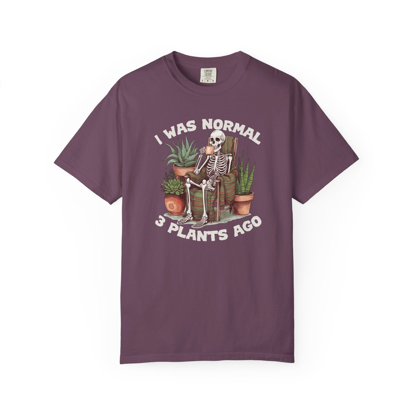 I Was Normal 3 Plants Ago #1 Comfort Colors® Heavyweight T-shirt