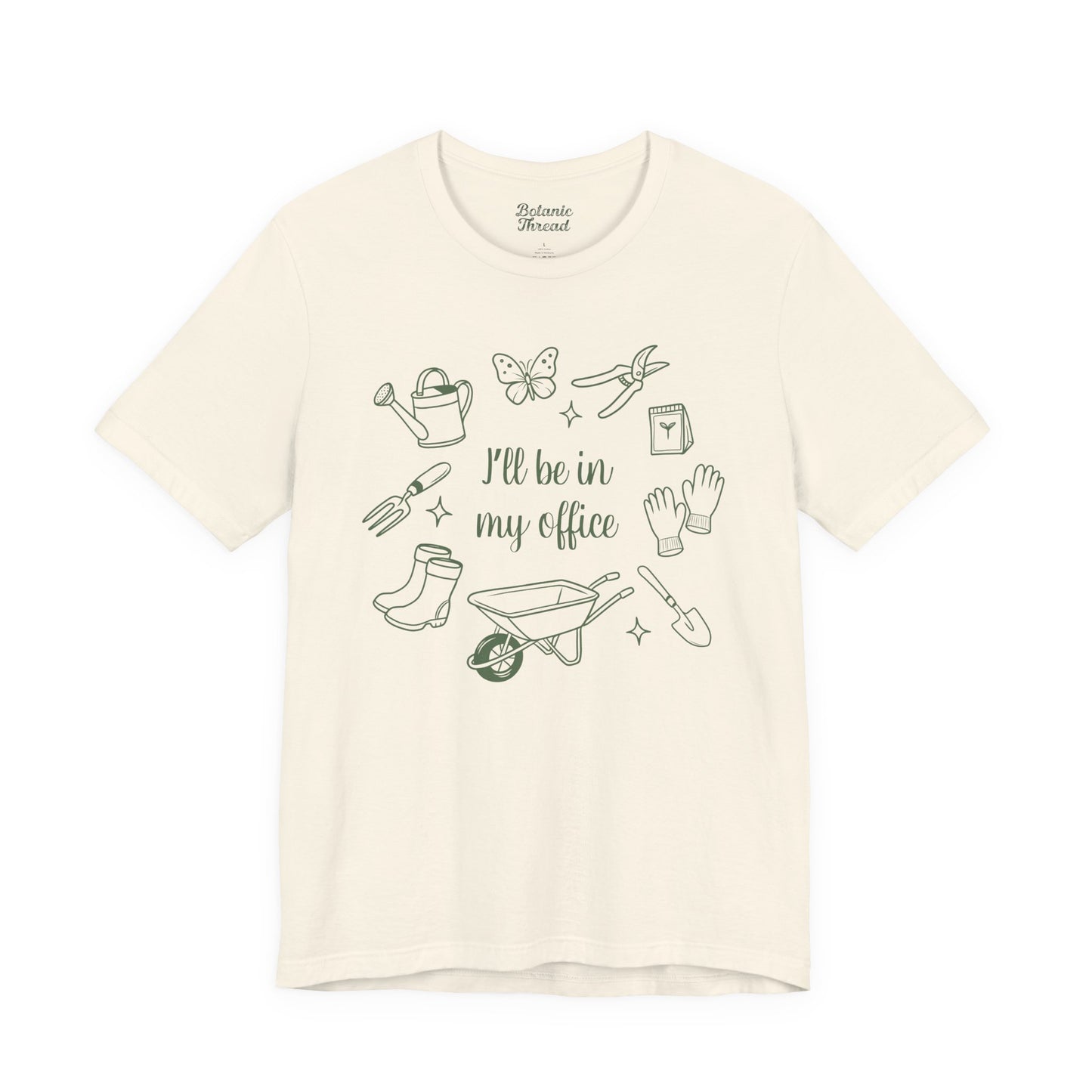 I'll Be In My Office Line Art Lightweight Tee