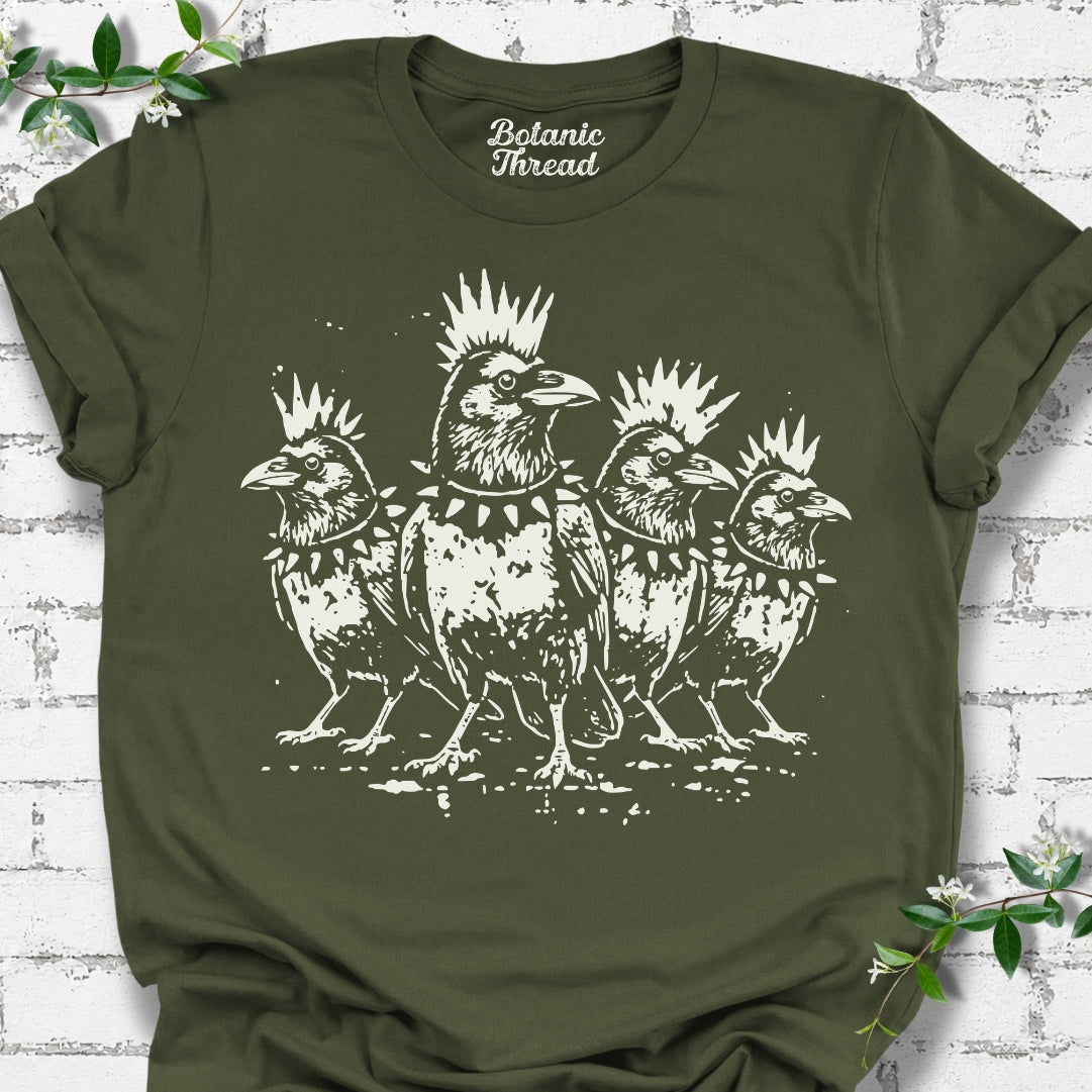 Punk Rock Crows Lightweight Tee